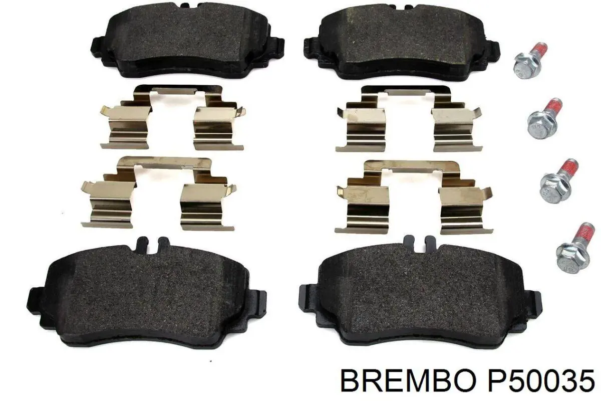 P50035 Brembo Колодки передние