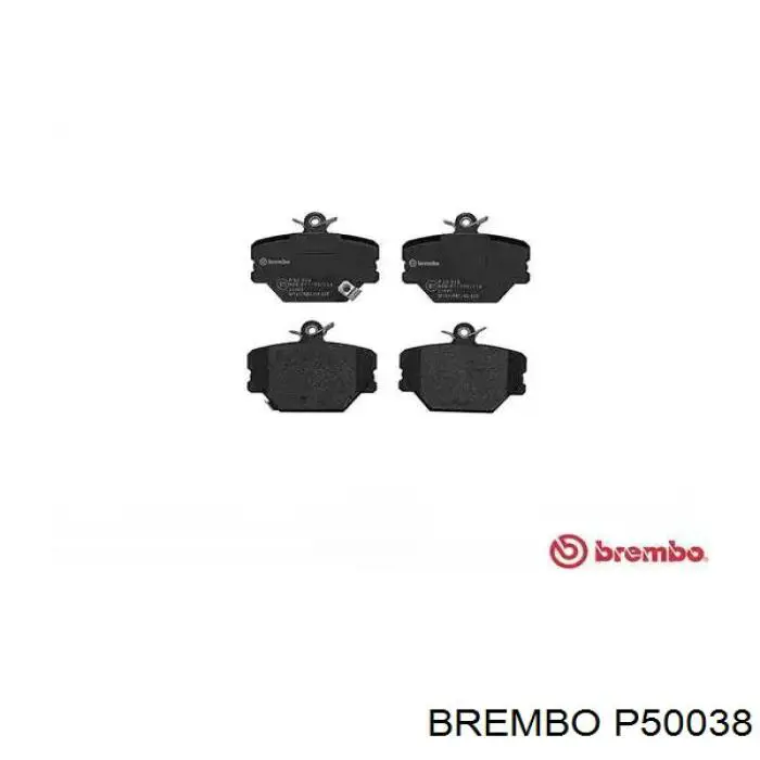 Передние тормозные колодки P50038 Brembo