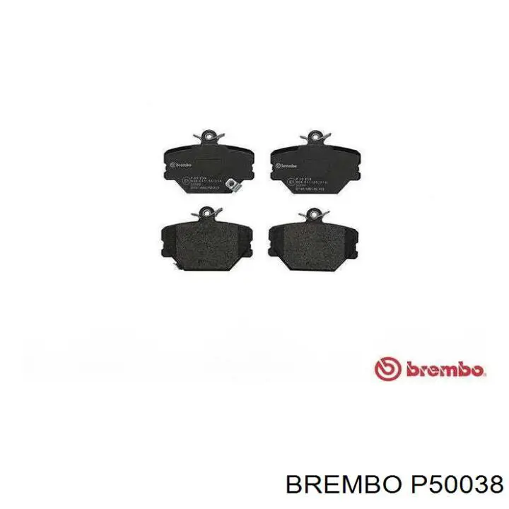 Pastillas de freno delanteras P50038 Brembo