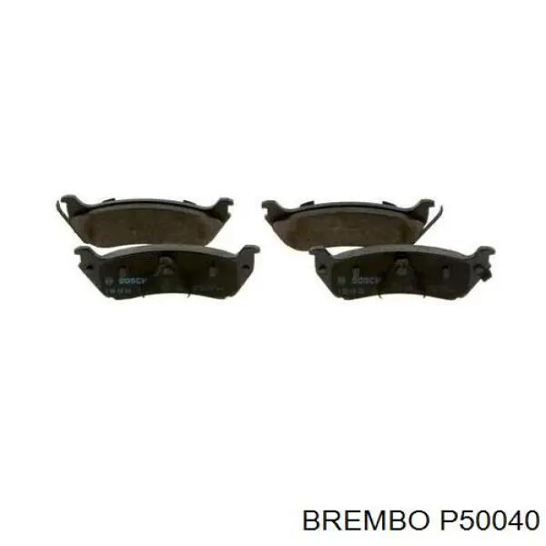 Задние тормозные колодки P50040 Brembo