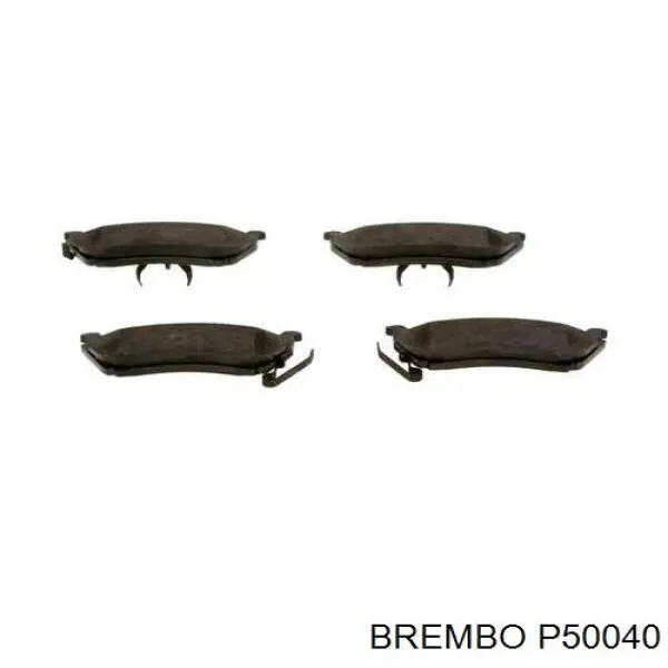 Колодки дисковые  Brembo P50040 цена, от 32.19 USD