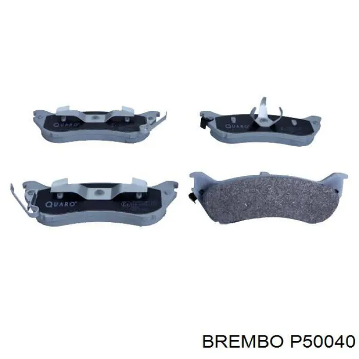 Задние тормозные колодки P50040 Brembo