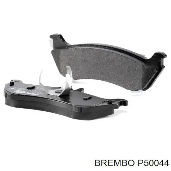 P50044 Brembo Колодки тормозные дисковые комплект