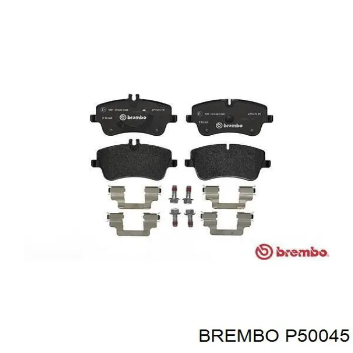 Купить P50045 Brembo Колодки тормозные