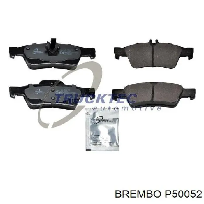 Задние тормозные колодки P50052 Brembo