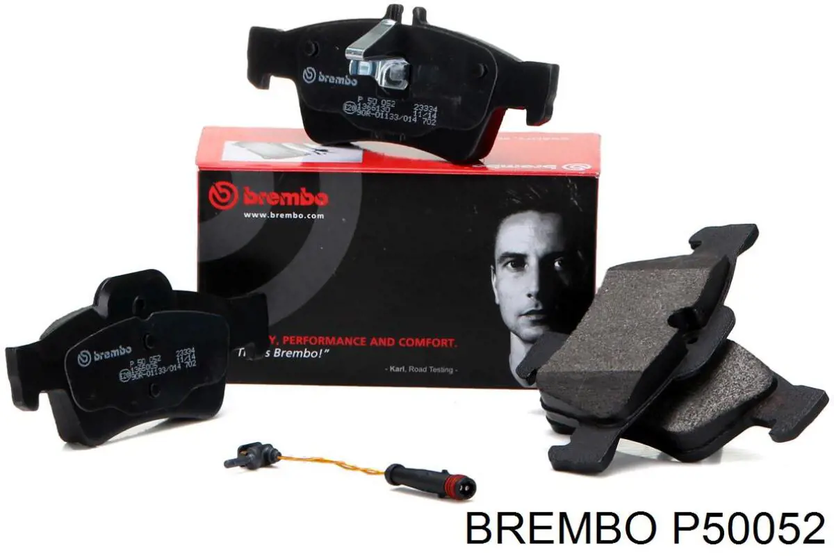 Задние дисковые колодки Brembo P50052