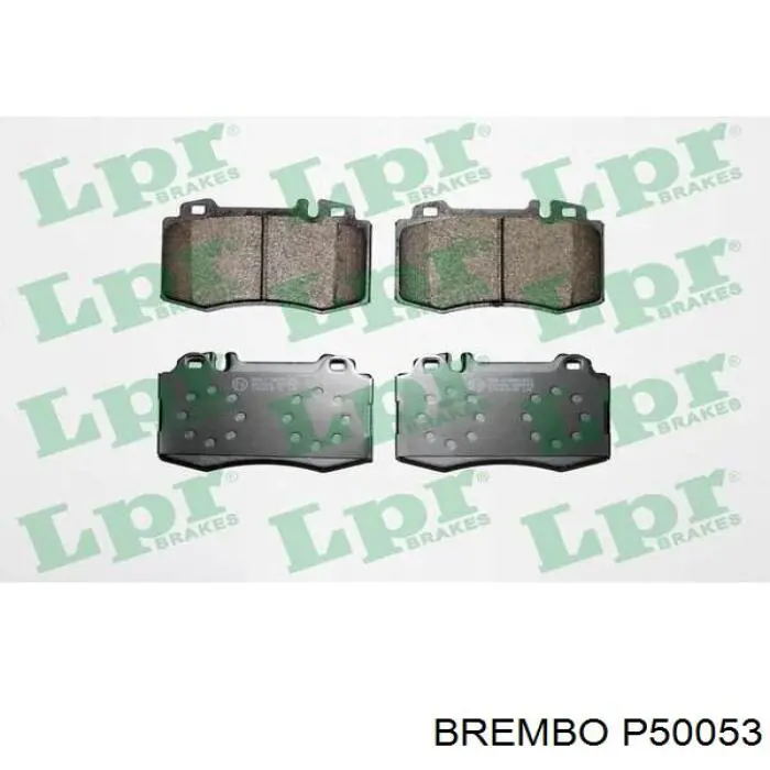 Купить P50053 Brembo Колодки тормозные