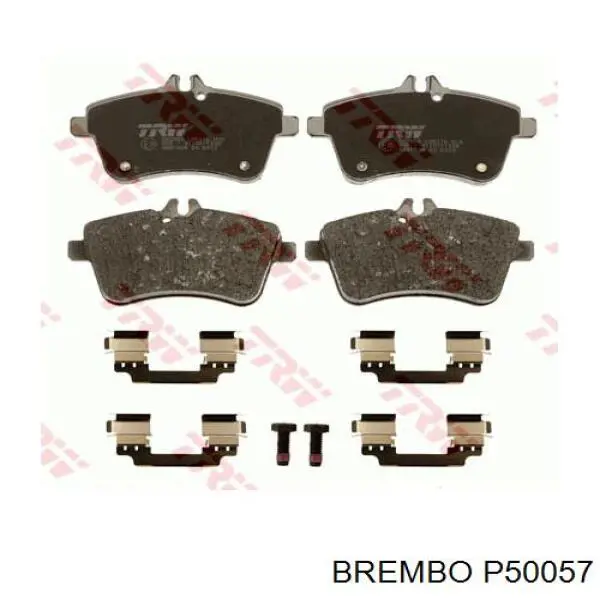 Передние тормозные колодки P50057 Brembo