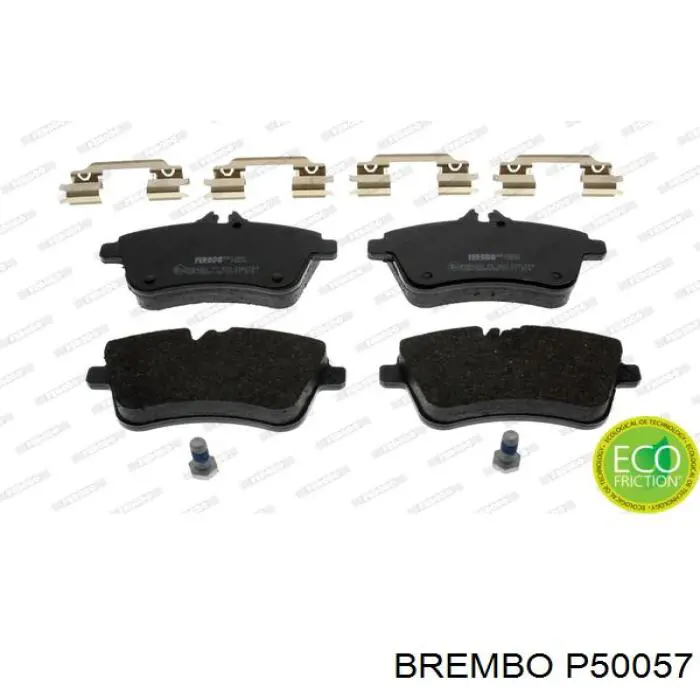 Купить P50057 Brembo Колодки тормозные