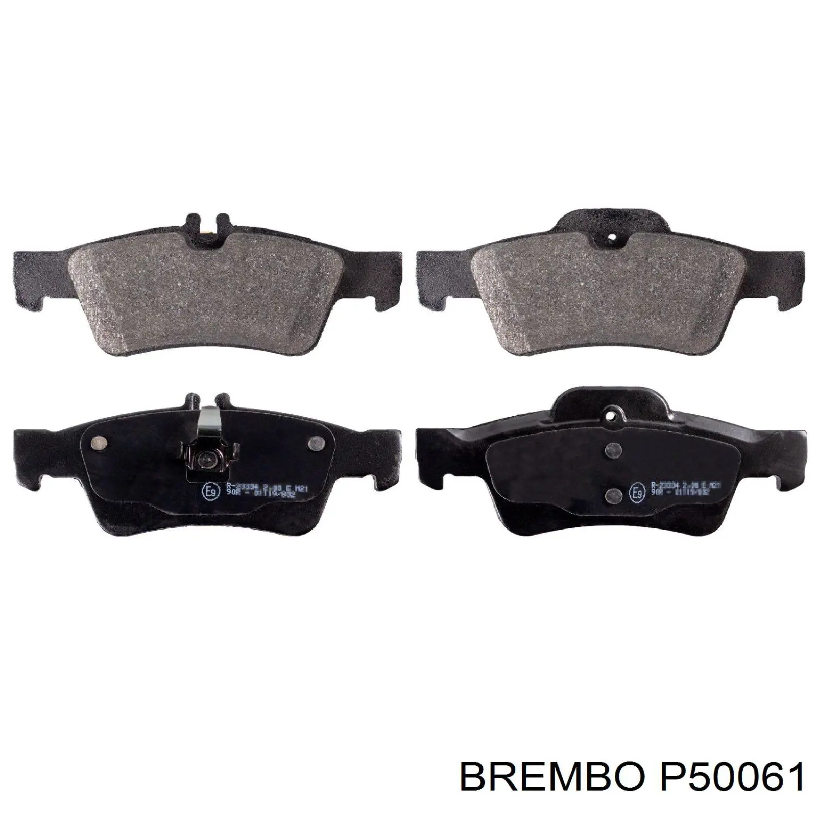 Задние тормозные колодки P50061 Brembo