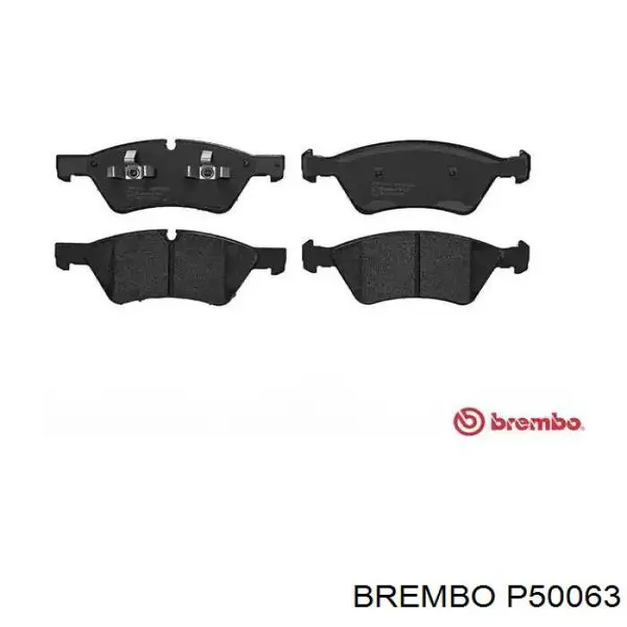 Pastillas de freno delanteras P50063 Brembo
