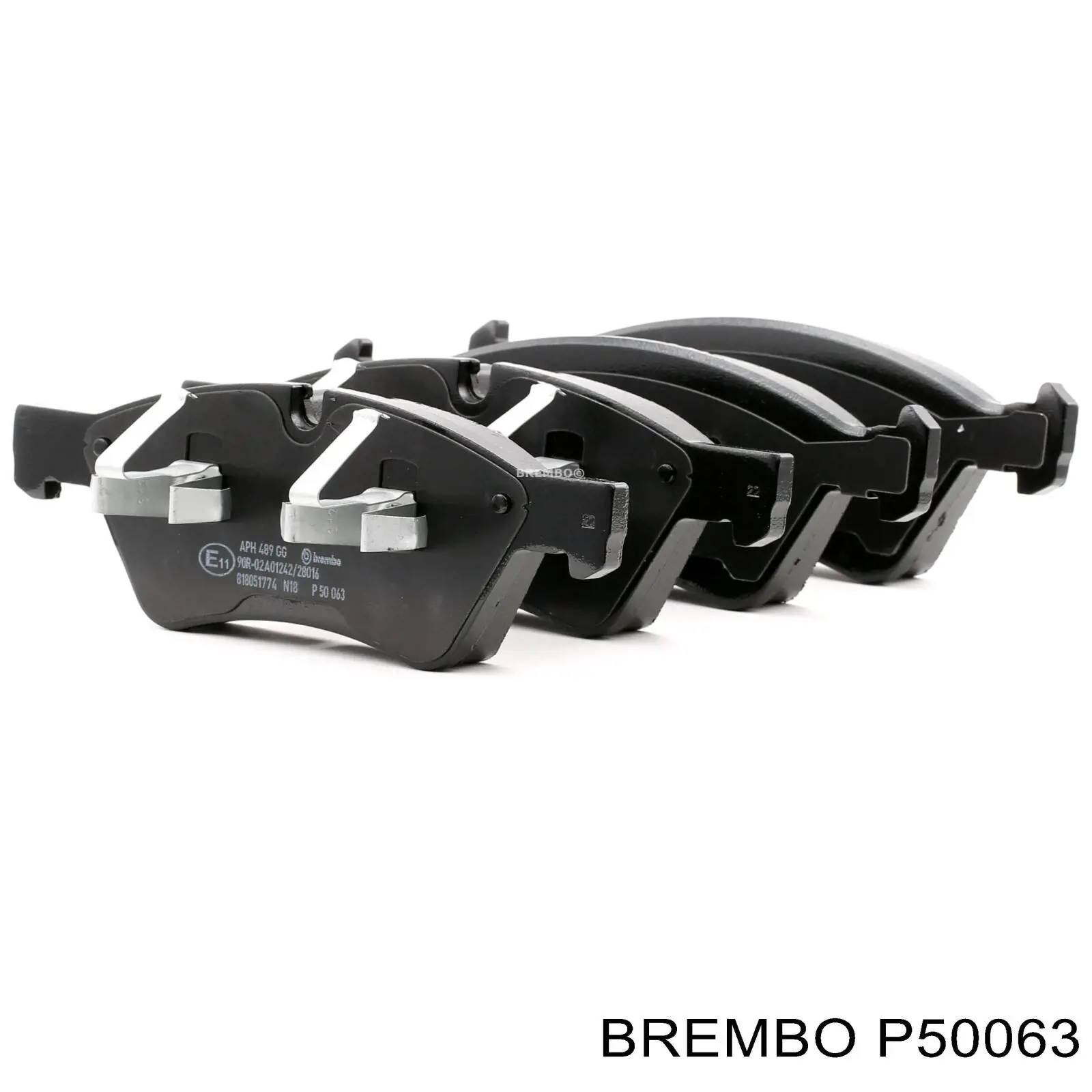 Передние тормозные колодки P50063 Brembo