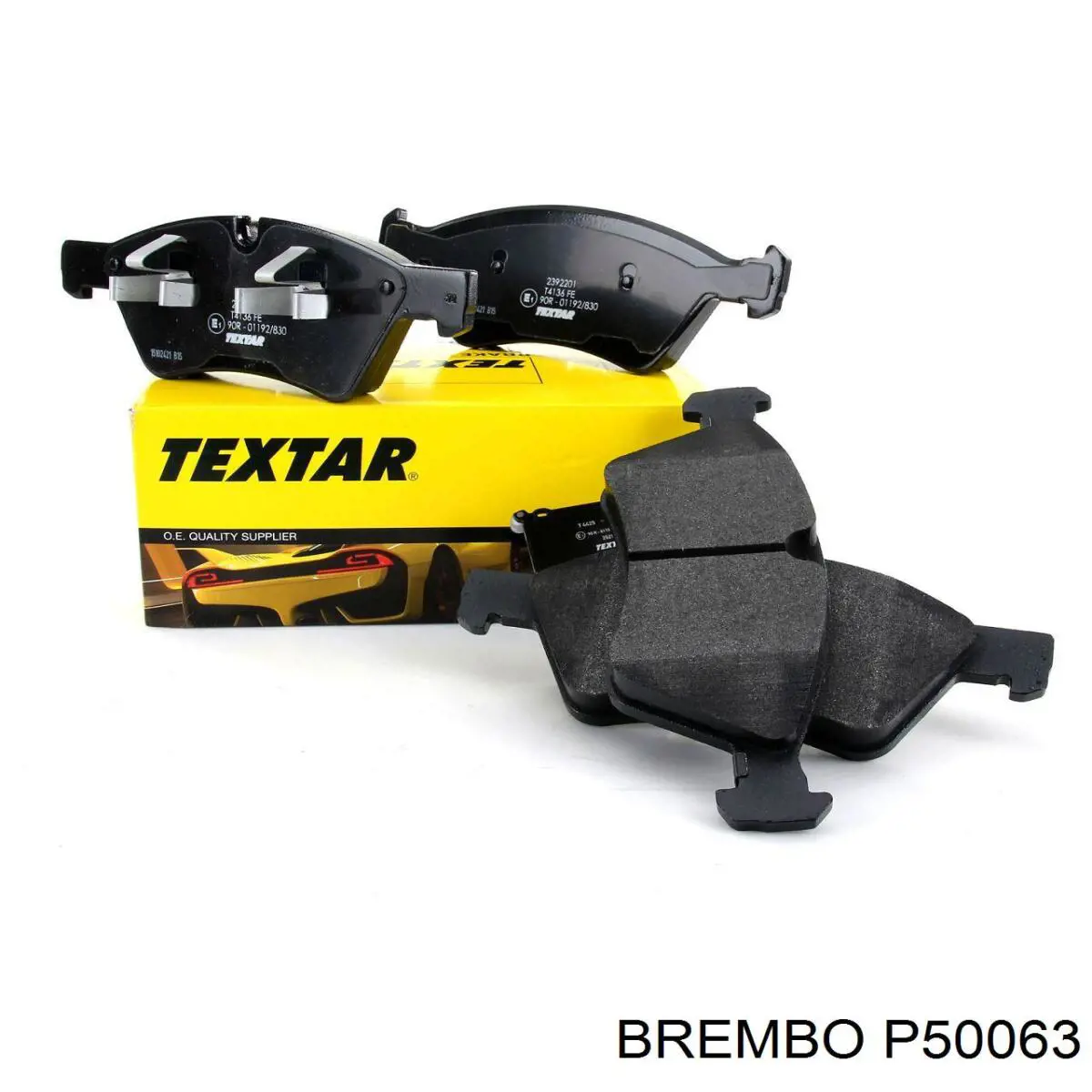 P50063 Brembo Колодки передние