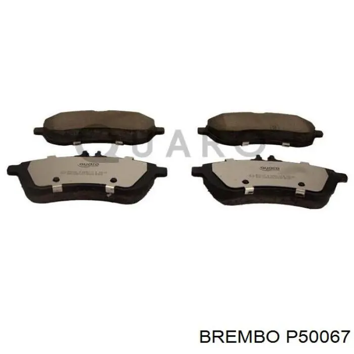 Передние тормозные колодки P50067 Brembo