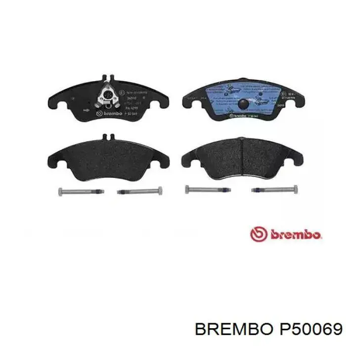 Передние тормозные колодки P50069 Brembo