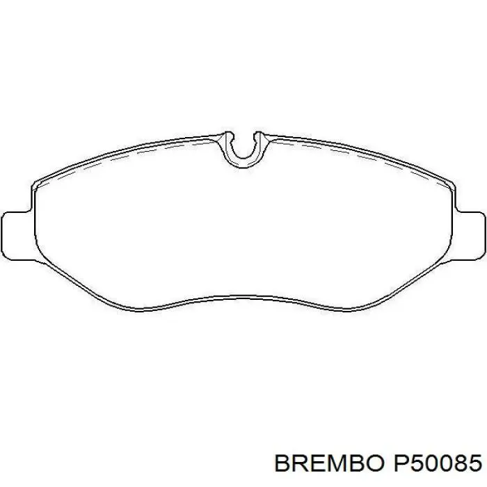 Купить P50085 Brembo Колодки тормозные