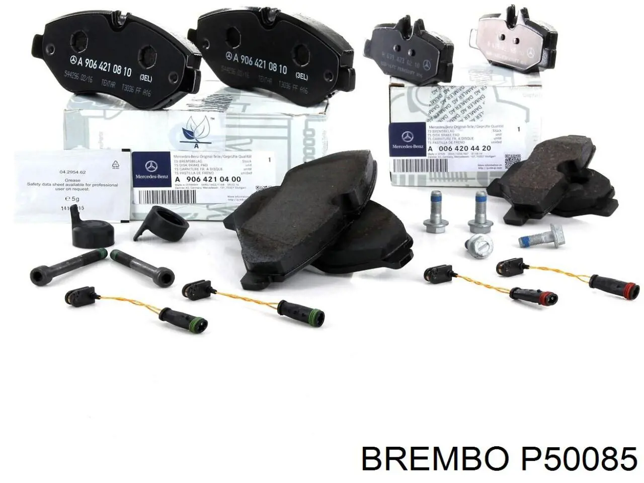 Передние тормозные колодки P50085 Brembo
