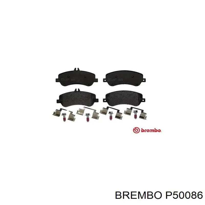Pastillas de freno delanteras P50086 Brembo