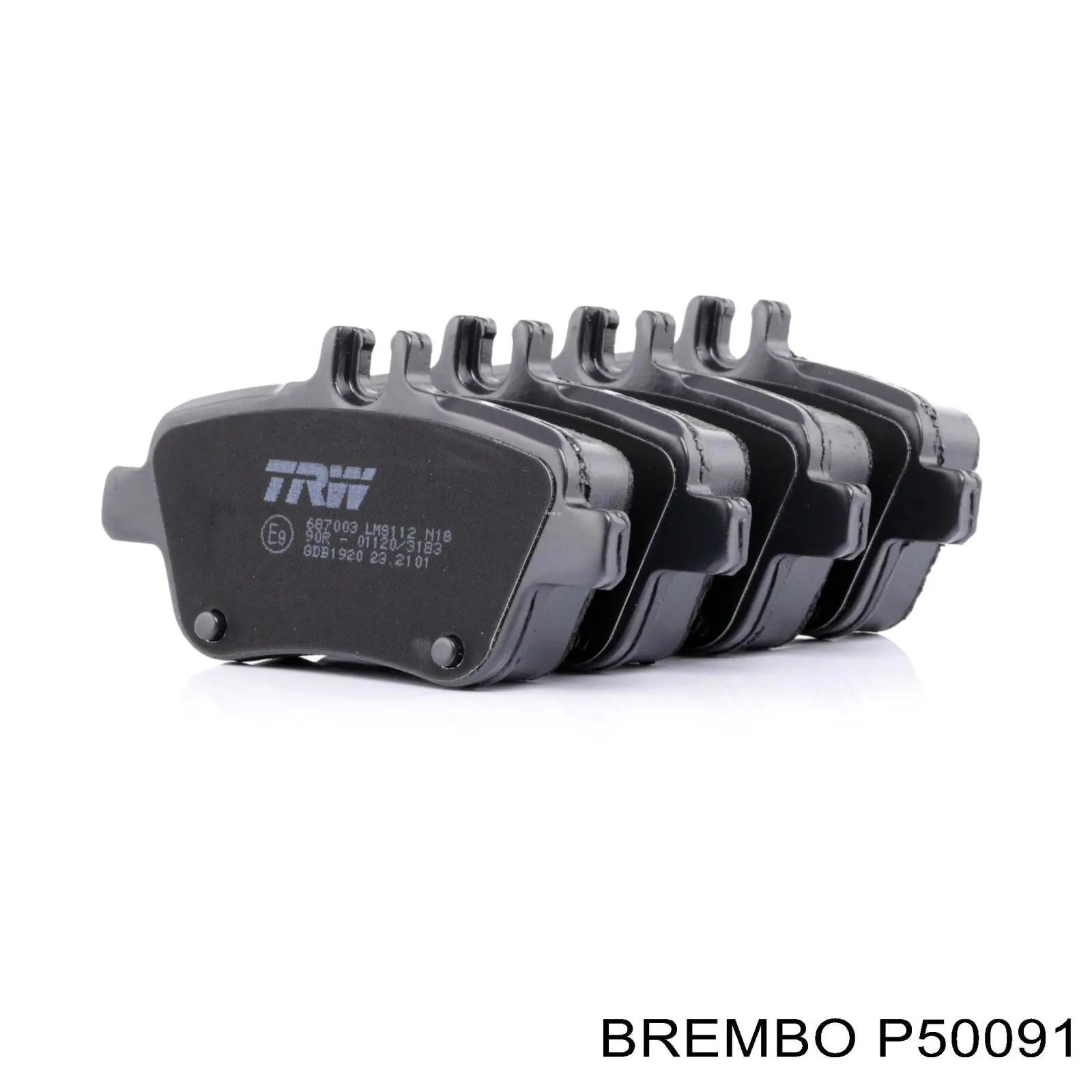 Задние тормозные колодки P50091 Brembo