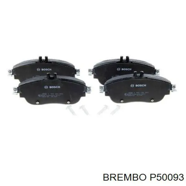 Pastillas de freno delanteras P50093 Brembo