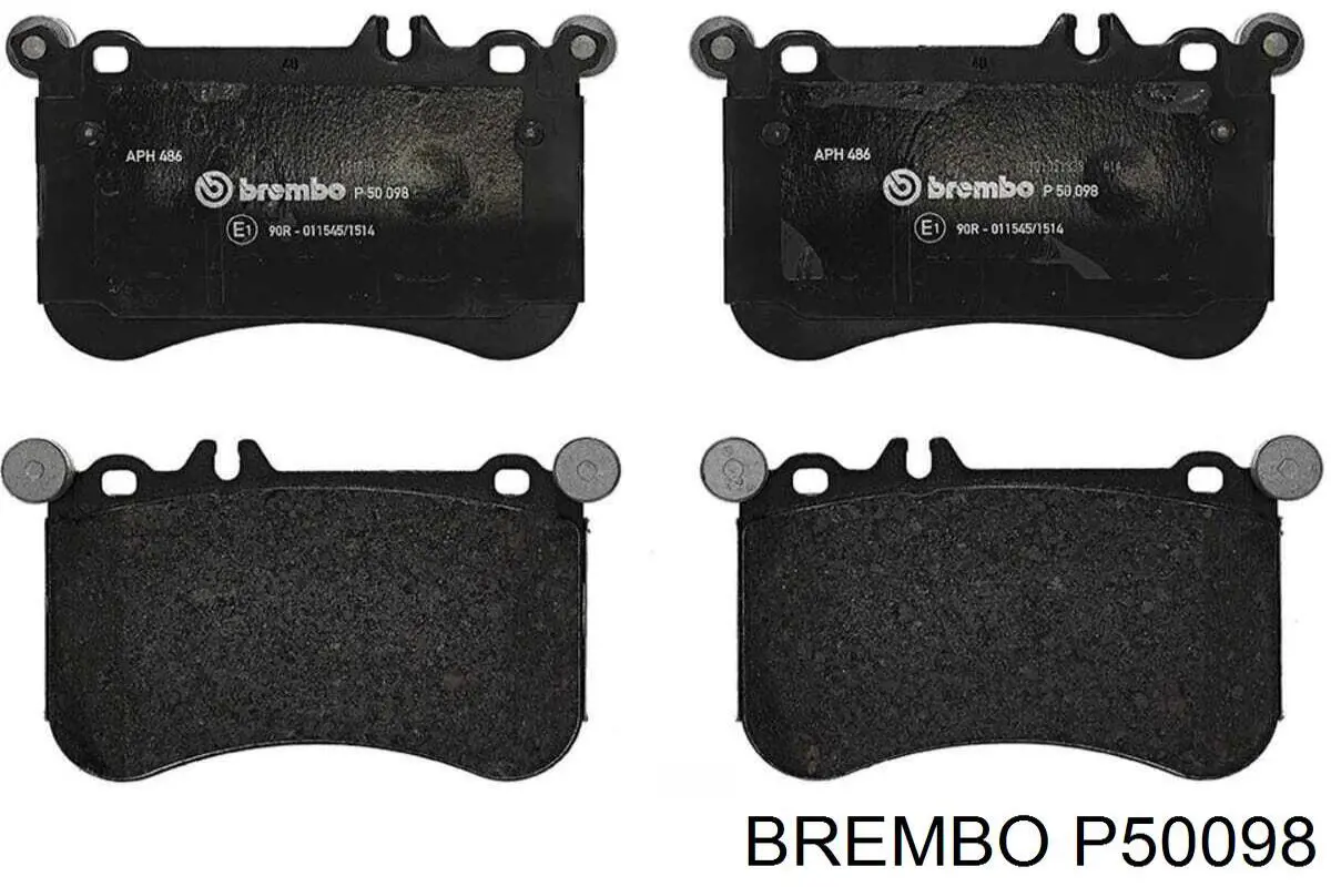 Передние тормозные колодки P50098 Brembo