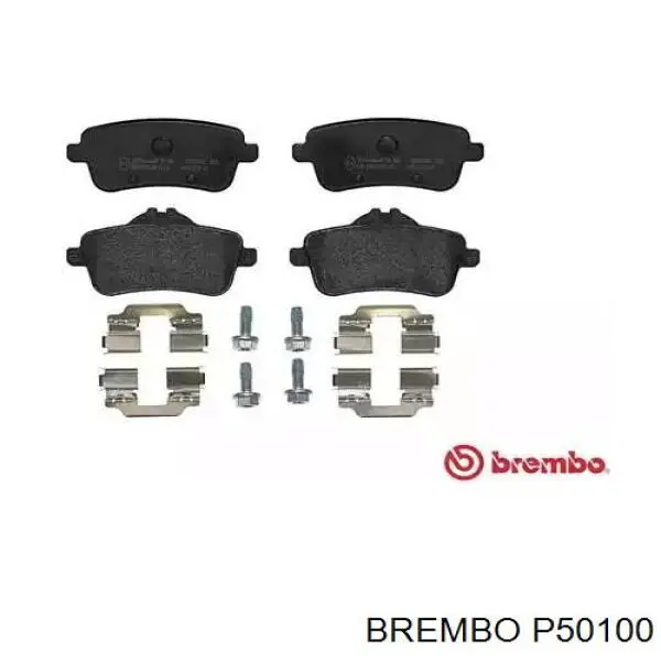 Задние тормозные колодки P50100 Brembo