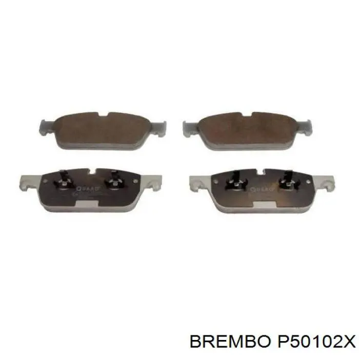 Колодки Brembo P50102X цена, от 148.53 USD