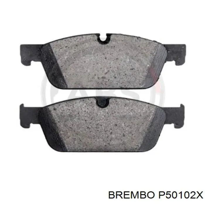 Купить P50102X Brembo Колодки тормозные