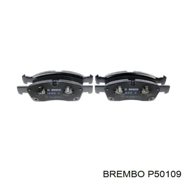 P50109 Brembo Колодки передние