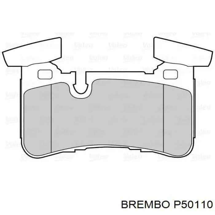 Задние тормозные колодки P50110 Brembo