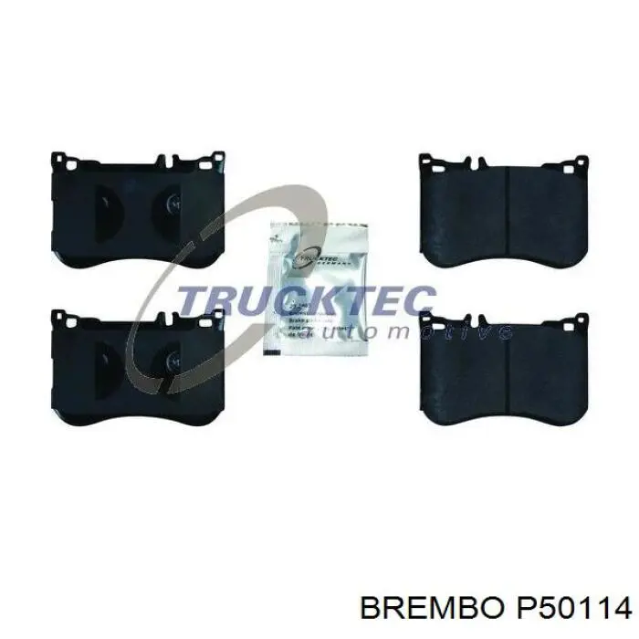 Купить P50114 Brembo Колодки тормозные