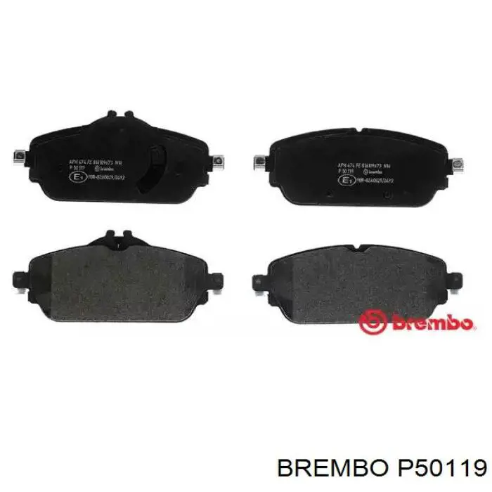 Передние тормозные колодки P50119 Brembo