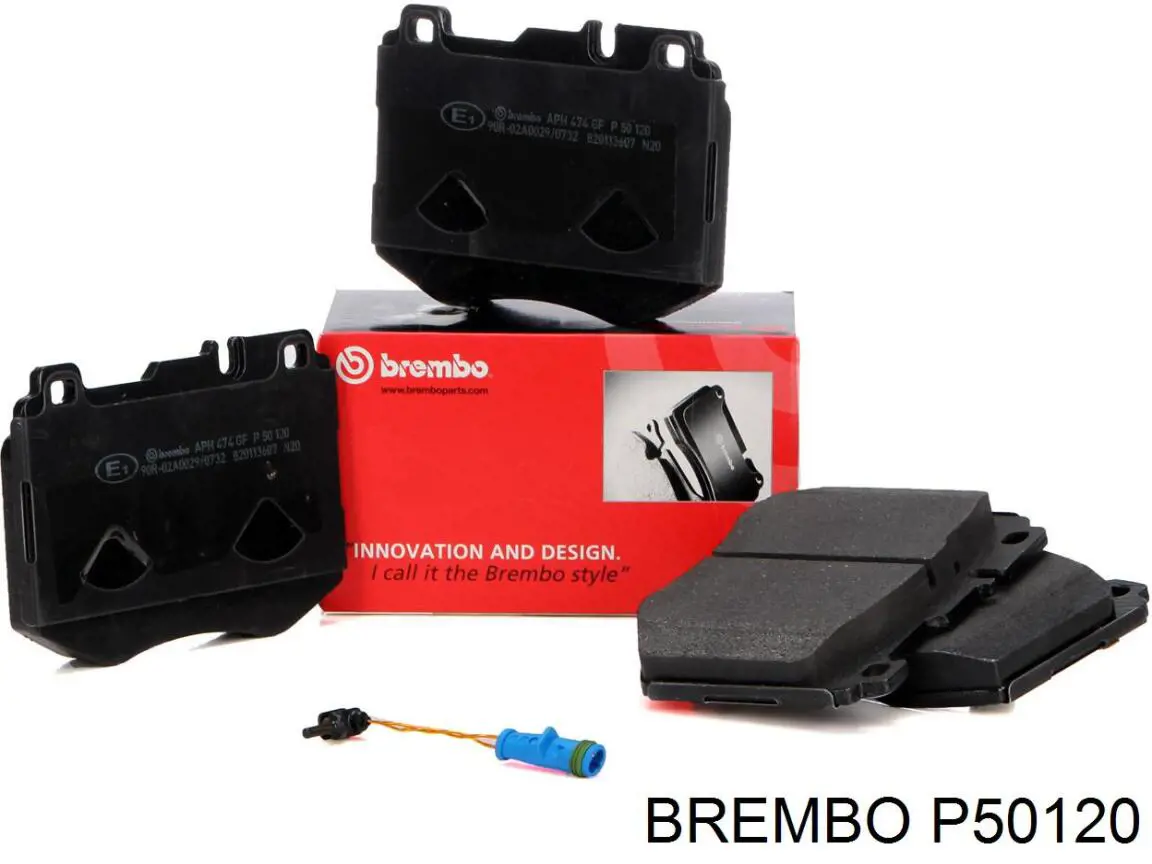 Купить P50120 Brembo Колодки тормозные