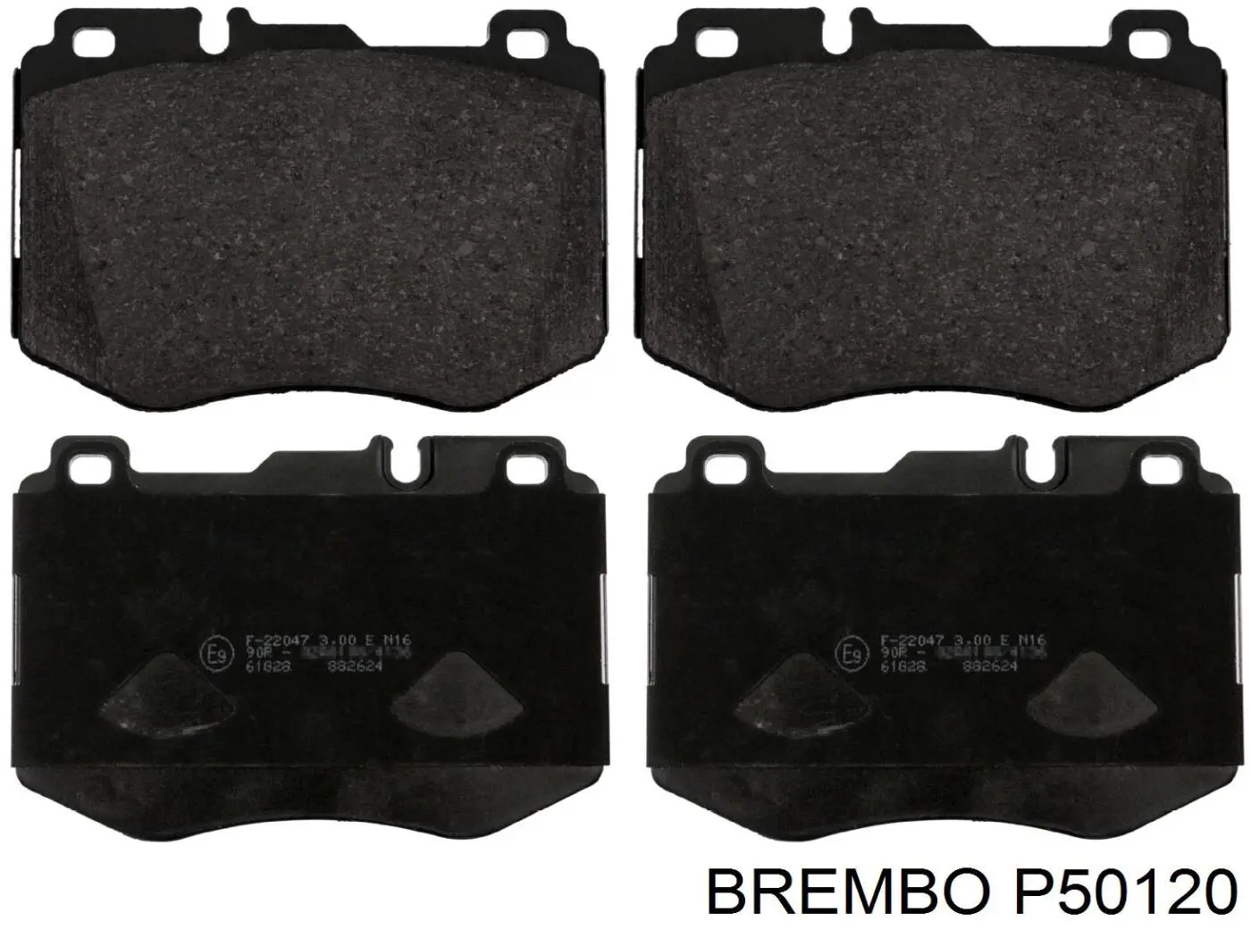 Передние тормозные колодки P50120 Brembo