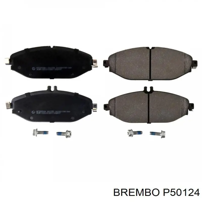 Передние тормозные колодки P50124 Brembo