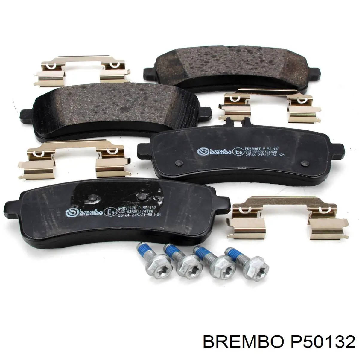 P 50 132 Brembo sapatas do freio traseiras de disco