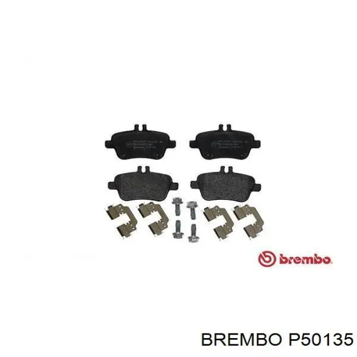 Задние тормозные колодки P50135 Brembo