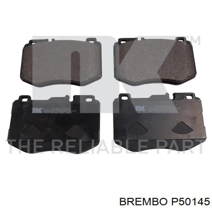 Купить P50145 Brembo Колодки тормозные