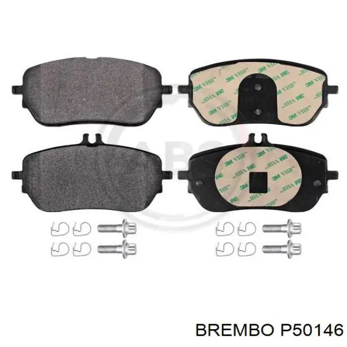 Купить P50146 Brembo Колодки тормозные