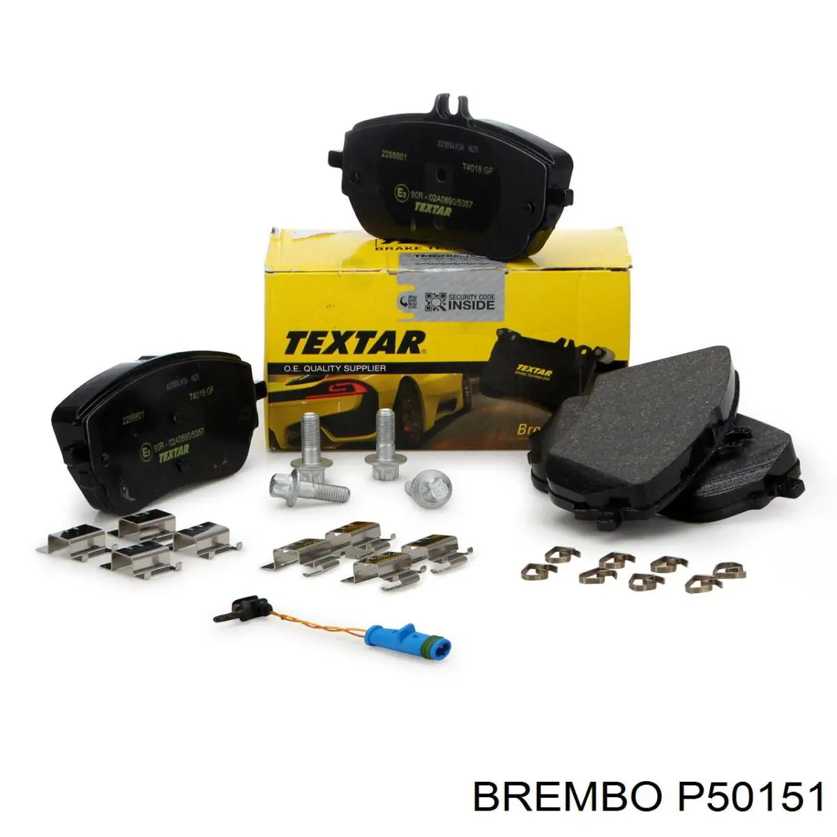 Задние тормозные колодки P50151 Brembo