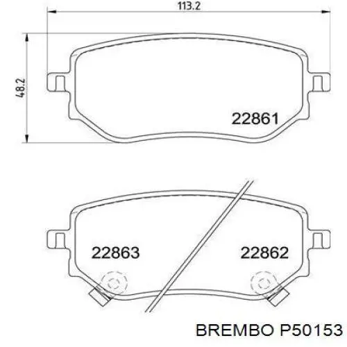P50153 Brembo