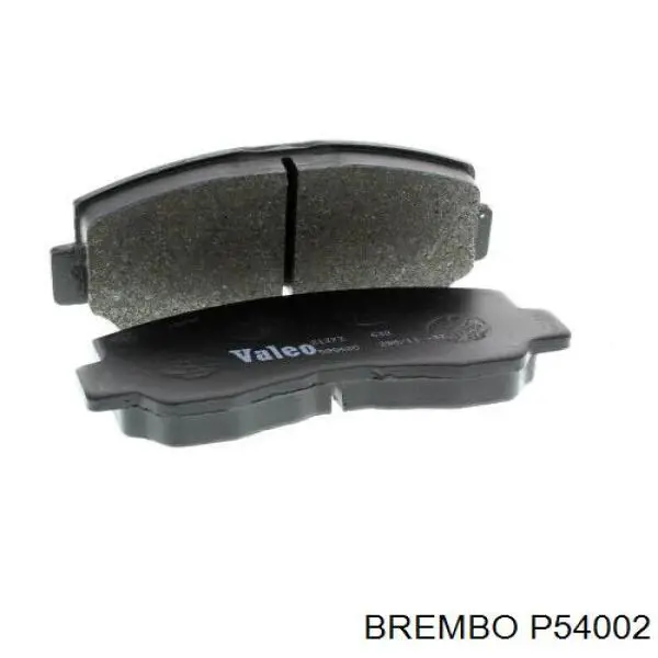 Купить P54002 Brembo Колодки тормозные