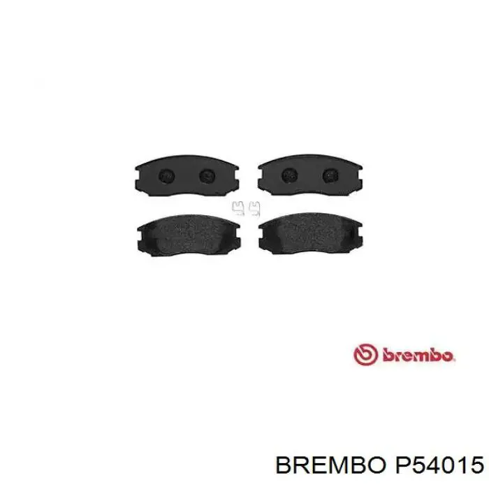 Передние тормозные колодки P54015 Brembo