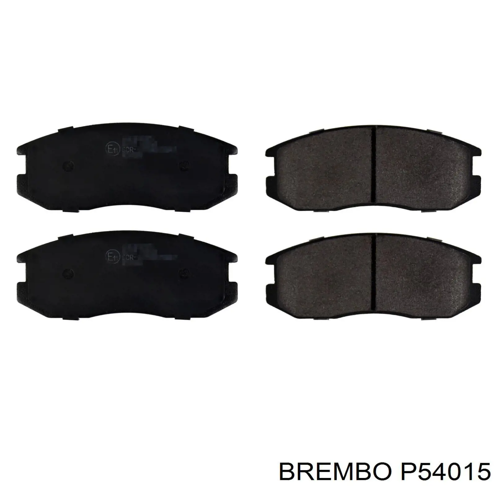 Купить P54015 Brembo Колодки тормозные