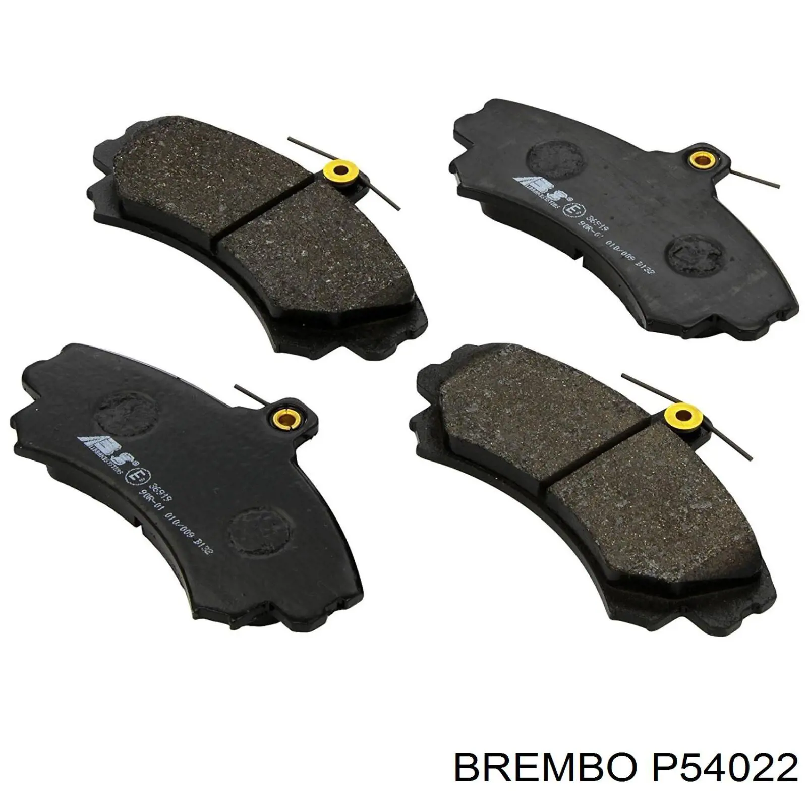Купить P54022 Brembo Колодки тормозные