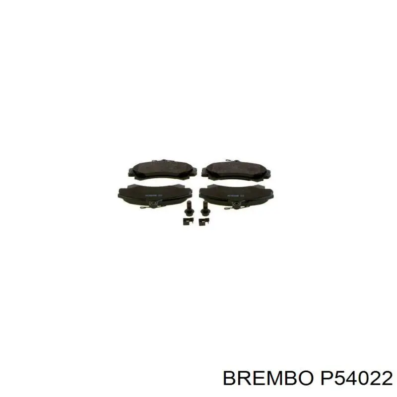 Передние тормозные колодки P54022 Brembo