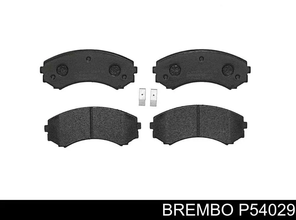 Передние тормозные колодки P54029 Brembo