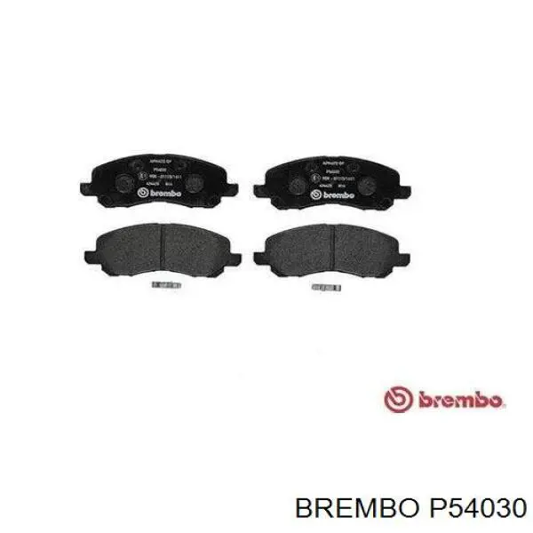 Купить P54030 Brembo Колодки тормозные