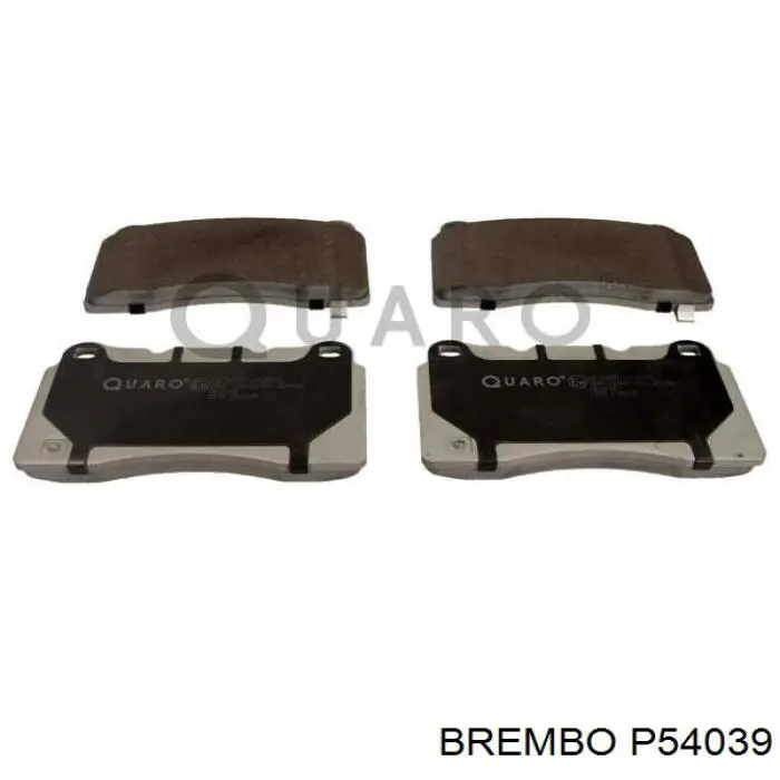 Pastillas de freno delanteras P54039 Brembo