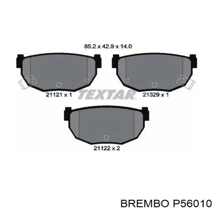 P56010 Brembo